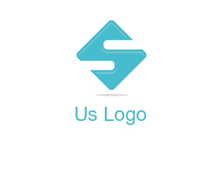 letter S in rhombus shape