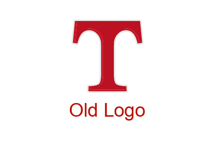 letter T in serif font