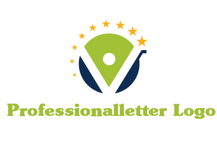 letter V