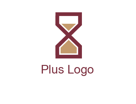 hourglass in Alphabet X