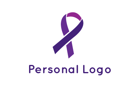 letter X in ribbon symbol