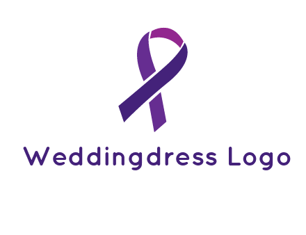 letter X in ribbon symbol