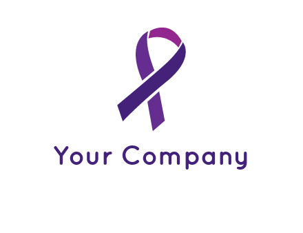 letter X in ribbon symbol