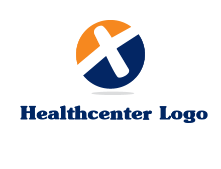 negative spacing letter X in circle