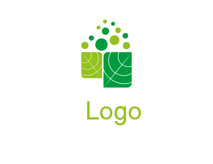 leafs and circles logo