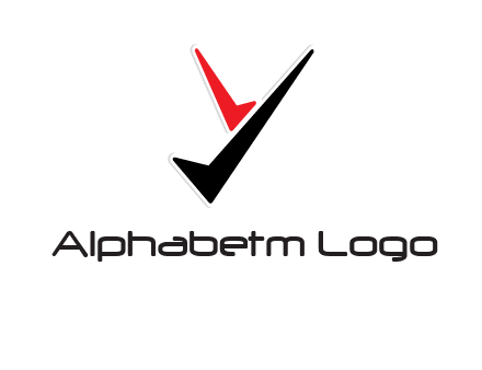 letter y in check mark