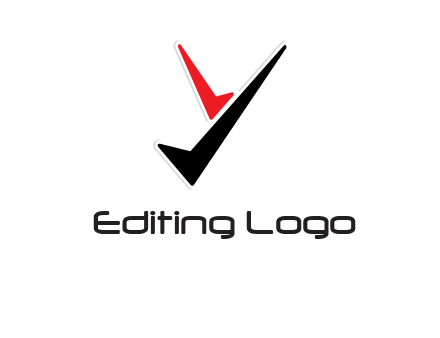 letter y in check mark