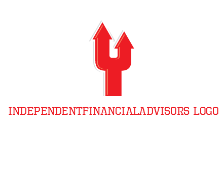 letter Y with arrow