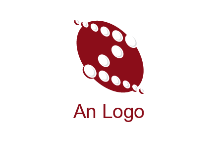 dotted letter Z in circle