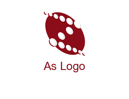 dotted letter Z in circle