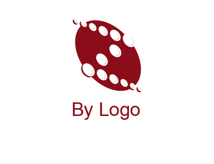 dotted letter Z in circle