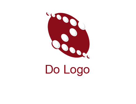 dotted letter Z in circle