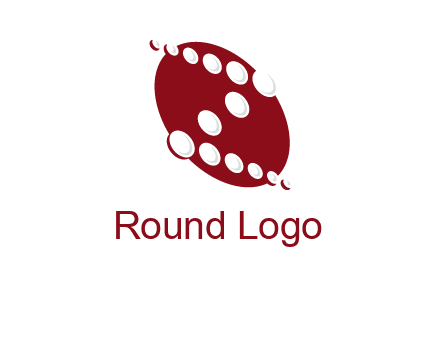 dotted letter Z in circle