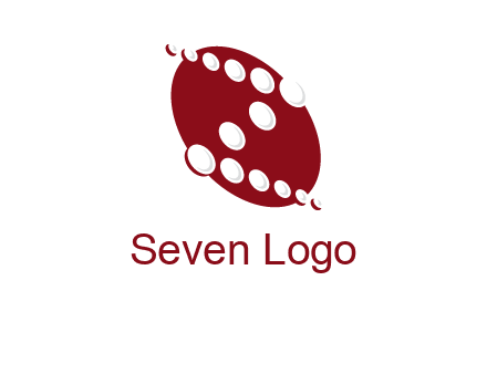 dotted letter Z in circle