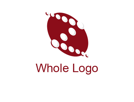 dotted letter Z in circle