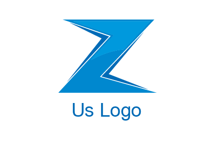 abstract letter Z with arrows