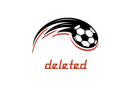 swoosh circular soccer logo