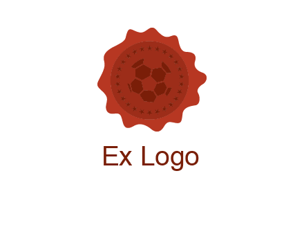 stamp football logo