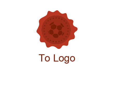 stamp football logo