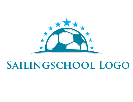 stars in football logo
