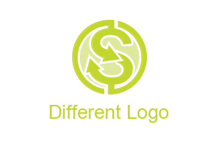 letter S with dollar sign
