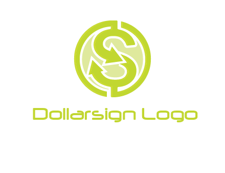 letter S with dollar sign