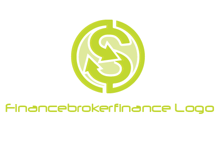 letter S with dollar sign