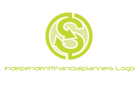 letter S with dollar sign