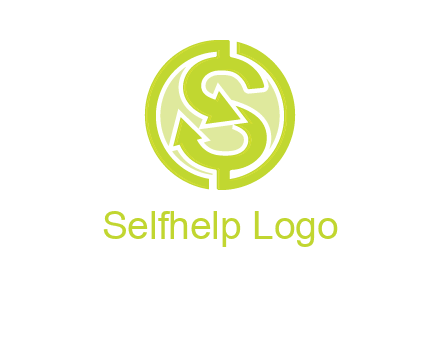 letter S with dollar sign