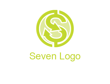 letter S with dollar sign