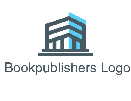 abstract building architecture logo