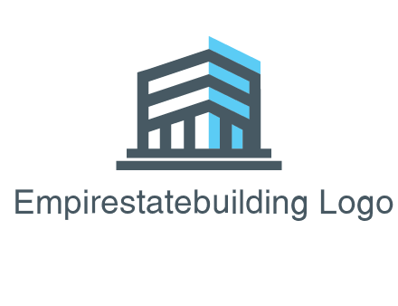 abstract building architecture logo