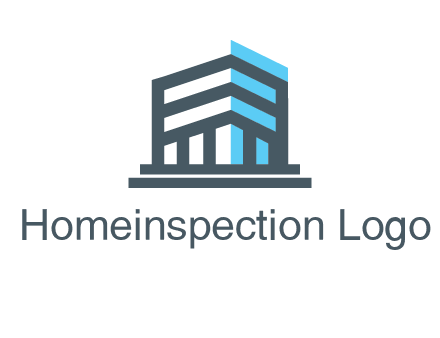 abstract building architecture logo