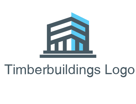 abstract building architecture logo