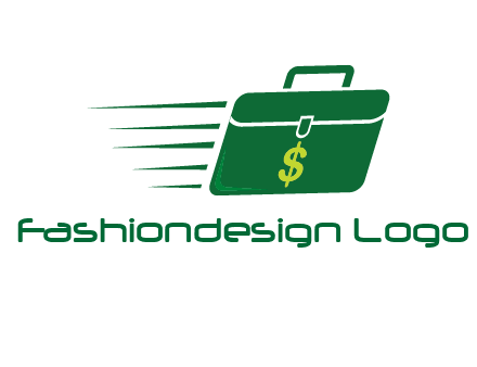 briefcase with dollar signlogo