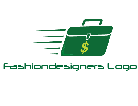 briefcase with dollar signlogo