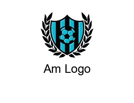 shield in football team logo