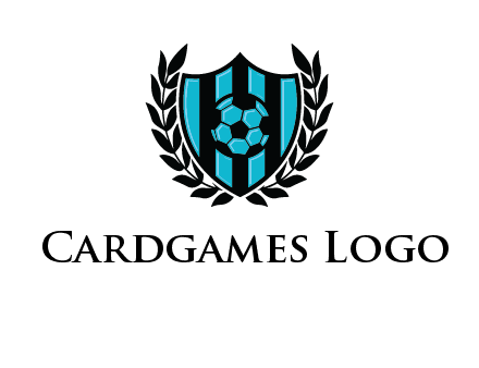 shield in football team logo