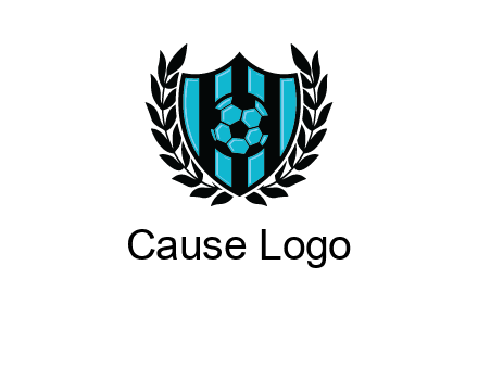 shield in football team logo