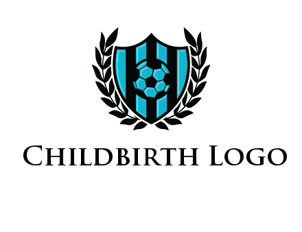shield in football team logo
