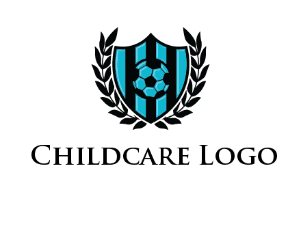 shield in football team logo