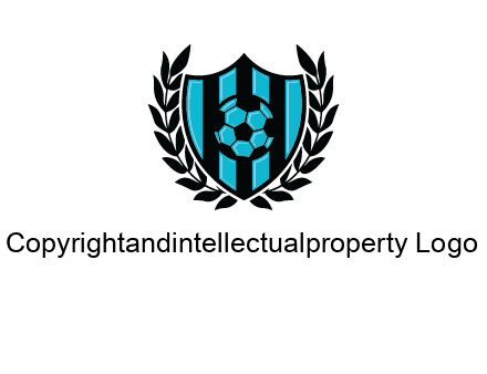 shield in football team logo