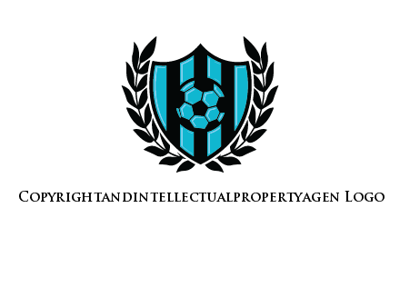 shield in football team logo