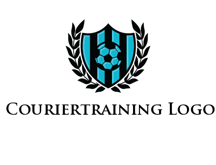 shield in football team logo