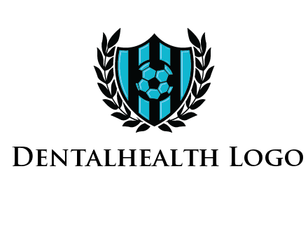 shield in football team logo