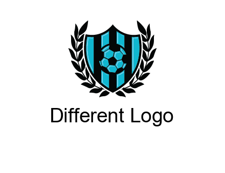shield in football team logo