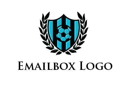 shield in football team logo