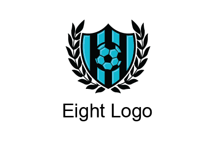 shield in football team logo