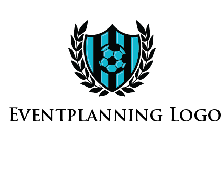 shield in football team logo