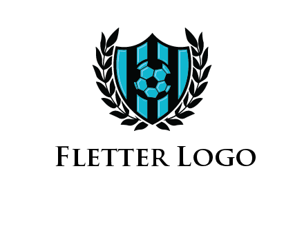 shield in football team logo